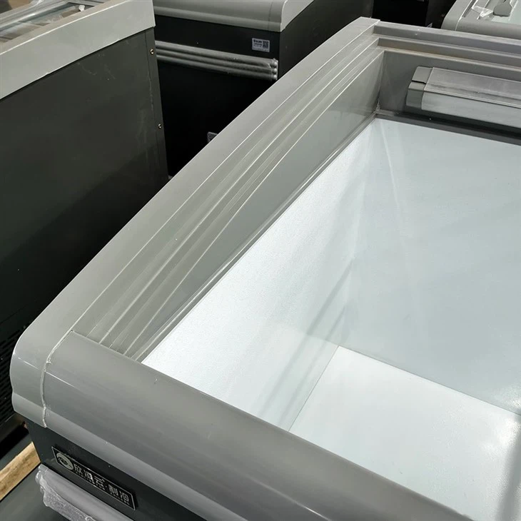 Supermarket Ice Cream Deep Freezer